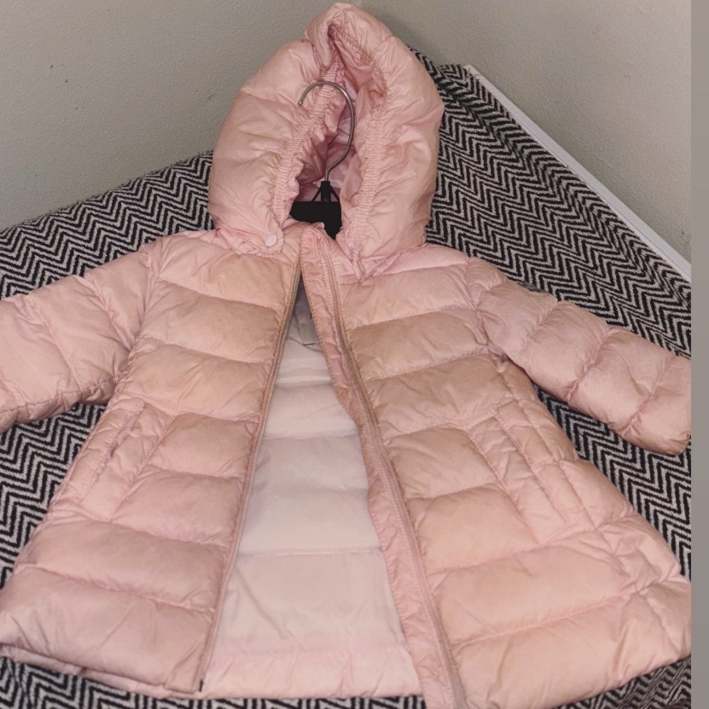 Baby Moncler jacket light pink 3-6 months